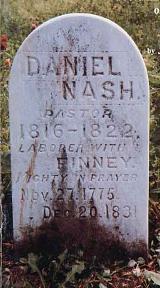Daniel Nash's Tombstone